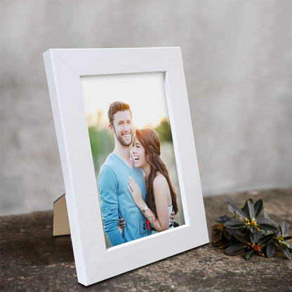 Table & Wall Photo Frame - White