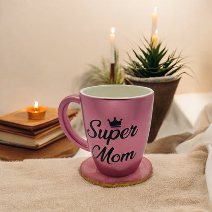 Break-Resistant Rose Gold Mug