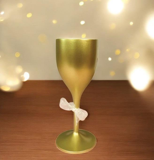 Gold Wine Glass