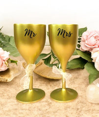 Unbreakable Couple Wine Glasses